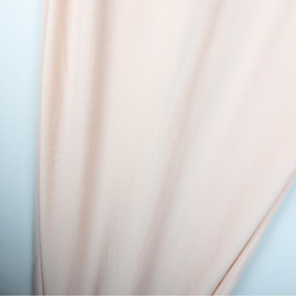 Tobi Womens Size Medium Blush Pink Slip Maxi Dress Lace Up Fairycore Ballet - Picture 4 of 11